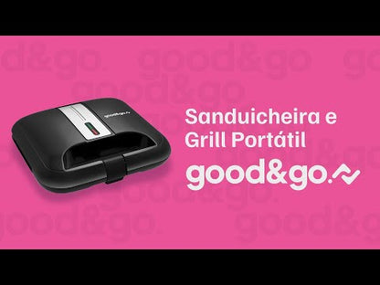 Sanduicheira Grill Elétrica Good&Go